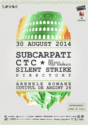 Lansare SONOR w/ Subcarpati ► CTC ► & More ! Super show la Arenele Romane