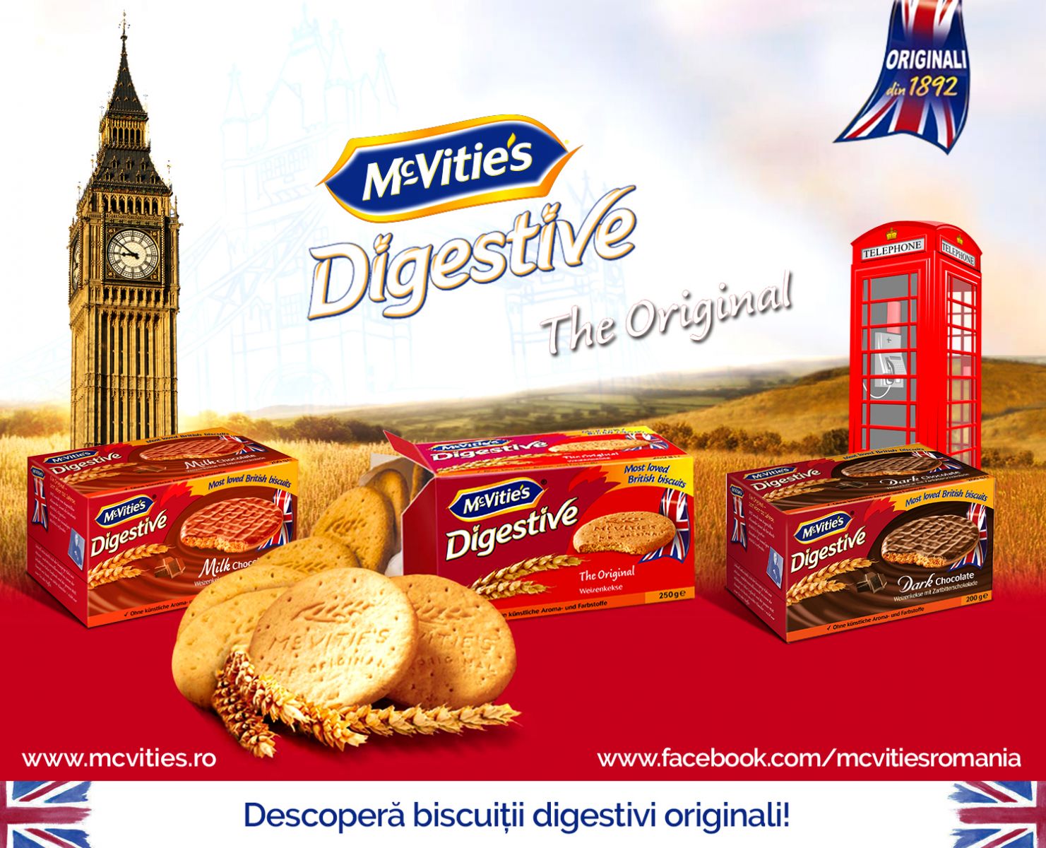 McVitie’s te provoaca sa descoperi biscuitul digestiv Original