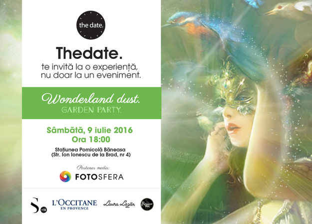 Cea de-a doua petrecere  #TheDate are loc intr-o gradina romantica din Bucuresti