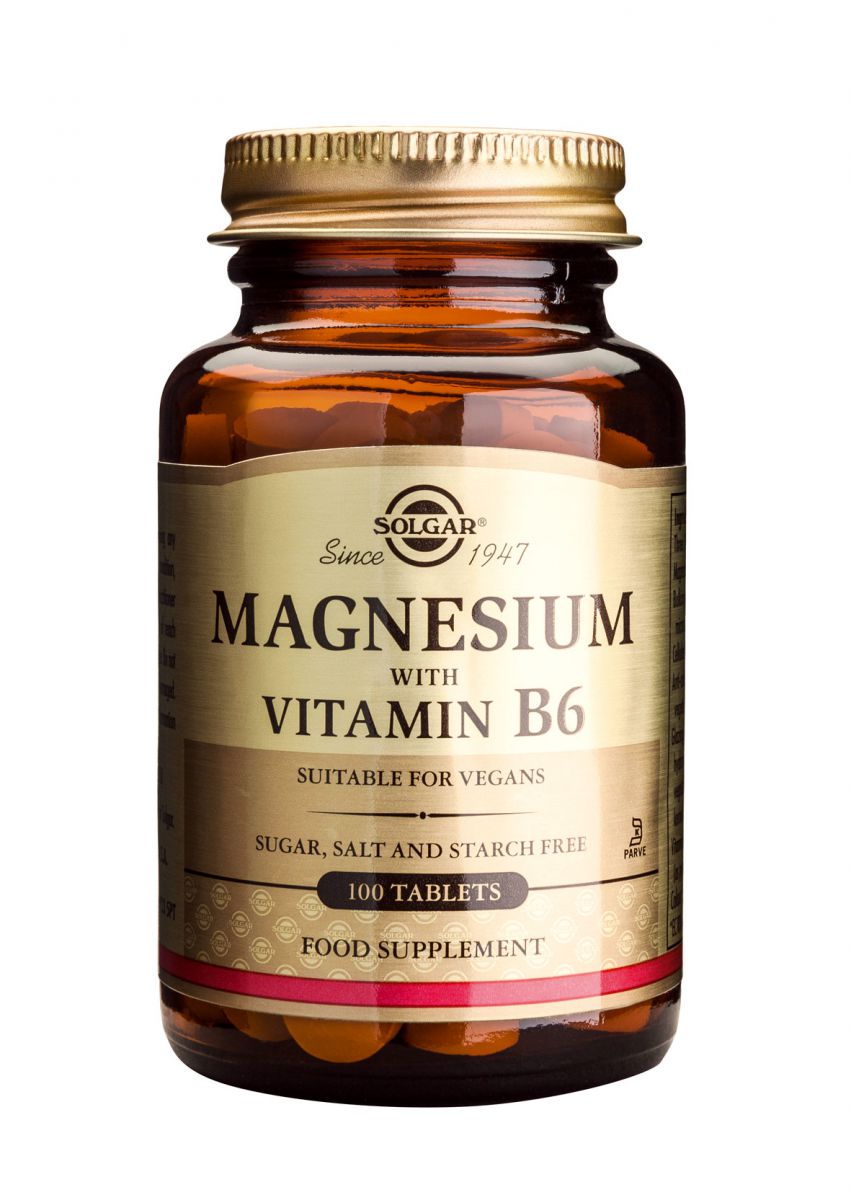 Magneziu cu vitamina B6 de la Solgar, aliatul tău în lupta cu stresul și oboseala