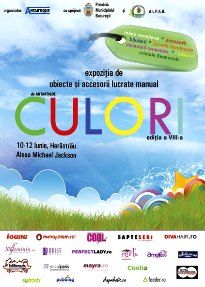 Expozitie de obiecte si accesorii lucrate manual - Culori